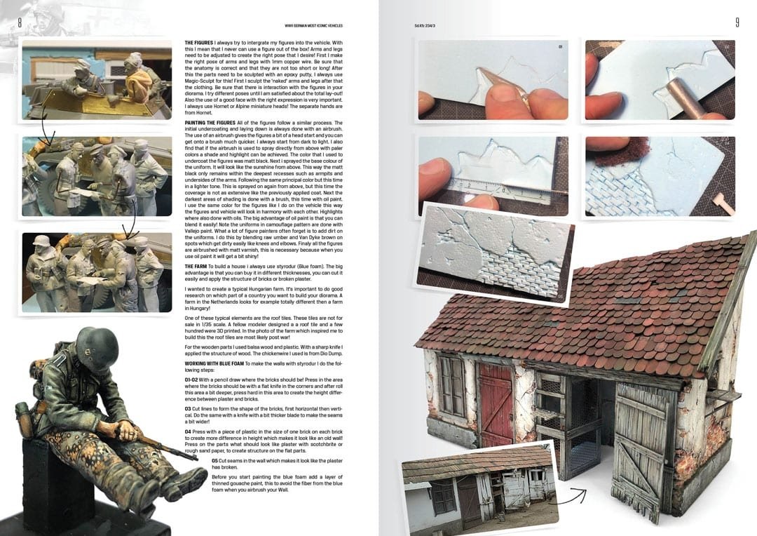 AK Interactive 514 WWII GERMAN MOST ICONIC SS VEHICLES. VOLUME 1 – image 5