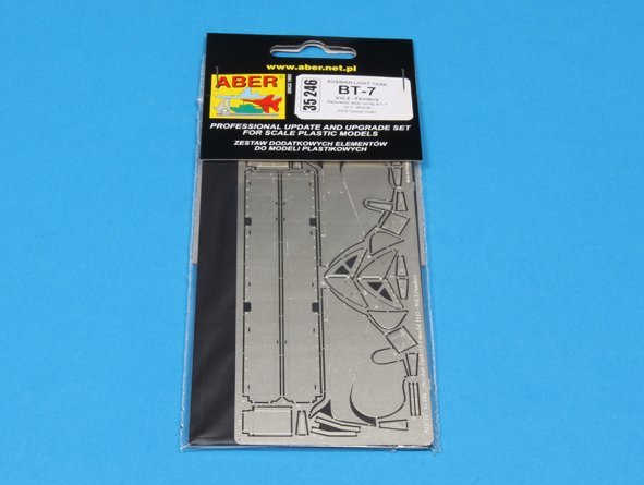 Aber 35246 Russian light tank BT-7 - vol. 2 - additional set - fenders 1/35 – immagine 3