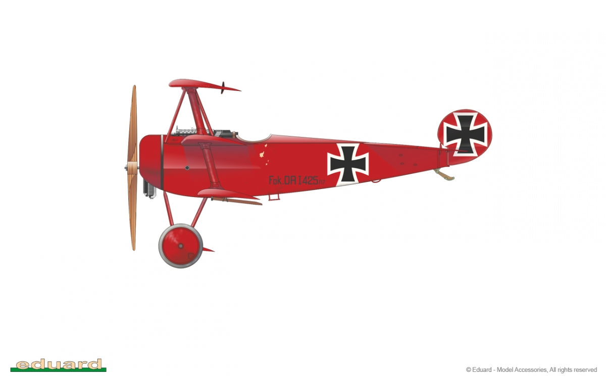 Eduard 7039 Fokker Dr. I 1/72 – zdjęcie 4