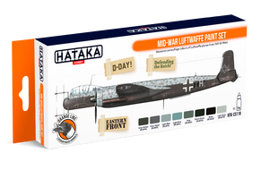 Hataka Hobby HTK-CS110 Mid-War Luftwaffe Paint Set (8x17ml) – zdjęcie 2