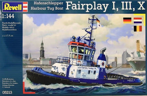 Revell 05213 Harbour Tug Boat Fairplay I,III,X,XIV 1/144