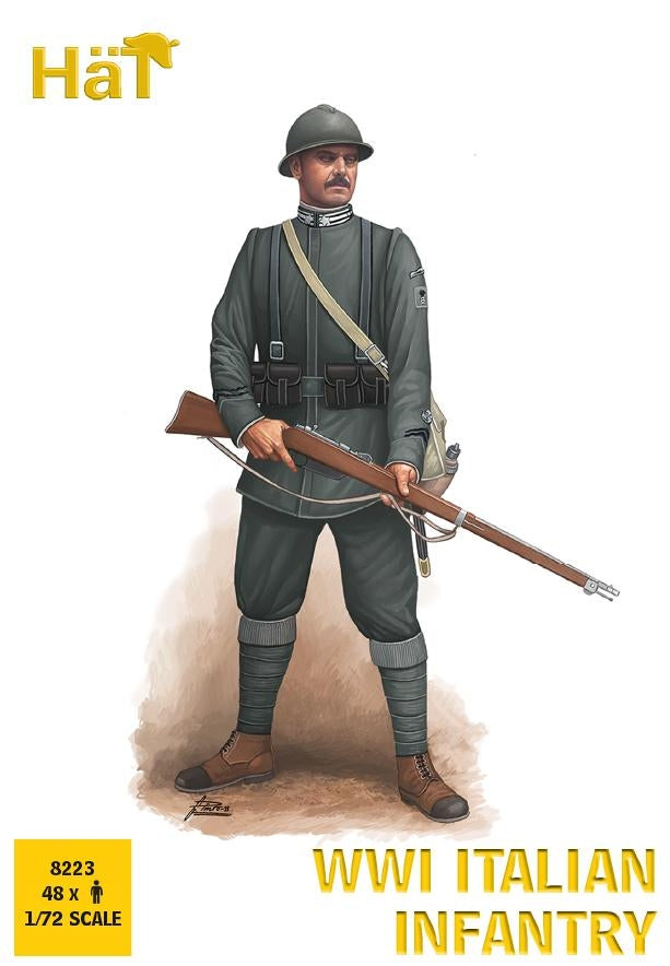 Hat 8223 Italian WWI Infantry (48 figures) 1/72