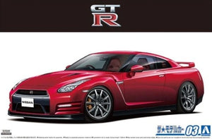 Aoshima 05857 Nissan R35 GT-R Pure Edition &amp;#39;14 1/24