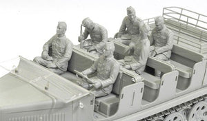 Dragon 6545 Sd.Kfz.7 8t Semi-chenillé Première production avec équipage (1/35)  – image 4