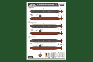 Hobby Boss 83530 USS Los Angeles Class SSN-688/VLS/688I 3 in1 1/350 – immagine 3