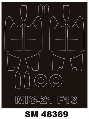 Montex SM48369 MiG-21F-13 TRUMPETER 1/48