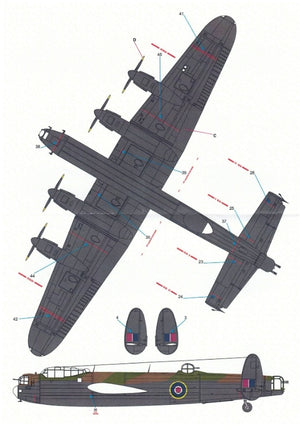 Techmod 72166 Avro Lancaster B Mk. I 1/72 – immagine 6