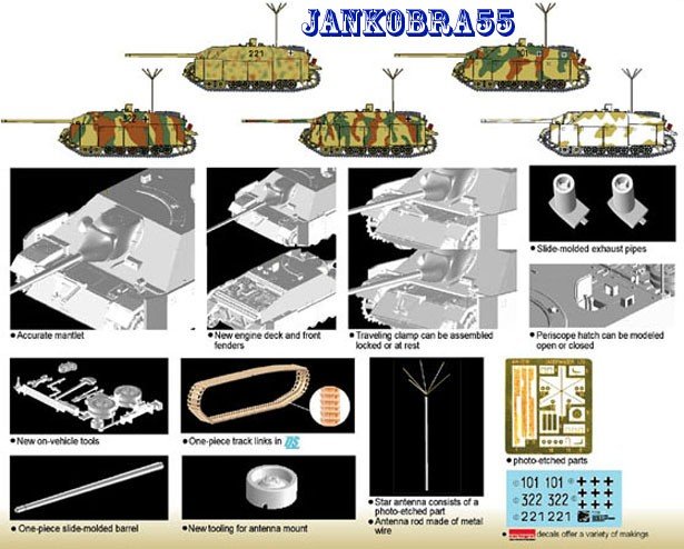 Dragon 7238 Jagdpanzer IV 1/72 – immagine 2