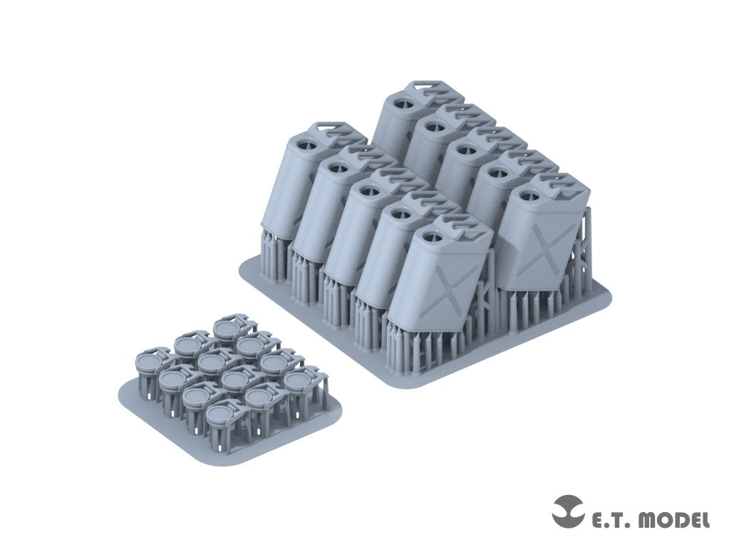 E.T. Model P35-325 WWII U.S.Army 20L WATER CANS SET 1/35 – immagine 4
