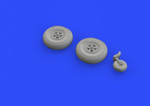 Eduard 648412 Typhoon Mk. Ib wheels early EDUARD, HASEGAWA 1/48 – Bild 2