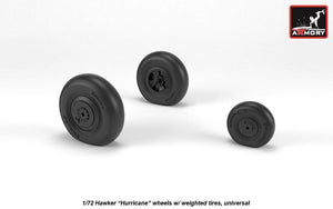 Armory Models AW72416 Hawker Hurricane wheels w/ weighted tires 1/72 – Bild 3