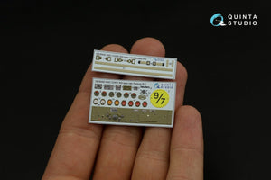 Quinta Studio QD35052 GMC CCKW 353 (open cab) 3D-Printed &amp;amp; coloured Interior on decal paper ( Tamiya ) 1/35 – immagine 10