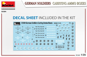 MiniArt 35384 GERMAN SOLDIERS CARRYING AMMO BOXES 1/35 – Bild 2