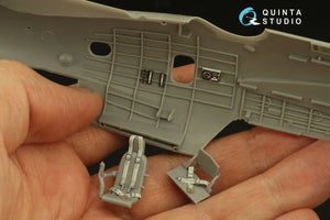 Quinta Studio QD48385 TBM-3 Avenger 3D-Printed &amp;amp; coloured Interior on decal paper (Accurate miniatures/Academy) 1/48 – Bild 12