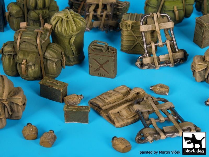 Black Dog T35164 US Army(Vietnam)equipment accessories set 1/35 – immagine 2