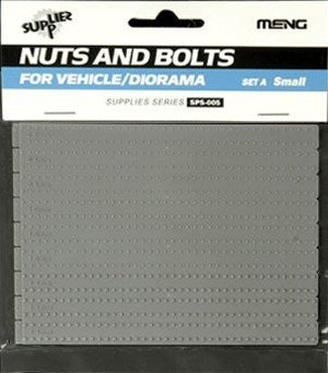 Ensemble d&amp;#39;écrous et de boulons Meng SPS-005, petit (1/35)