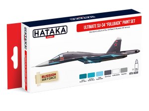 Hataka HTK-AS58 Ultimate Su-34 &amp;quot;Fullback&amp;quot; paint set (6x17ml)