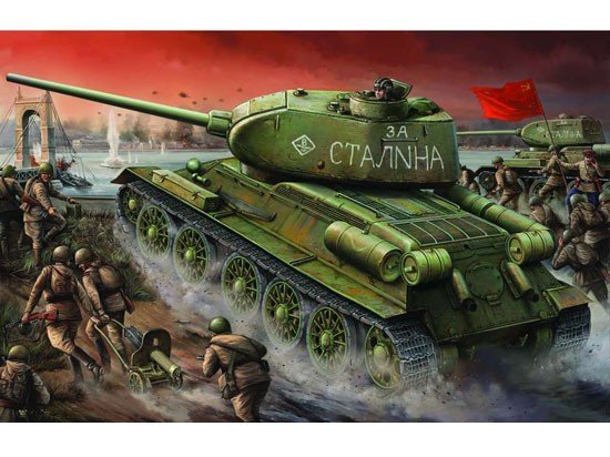 Trumpeter 00904 T-34/85 Model 1944 "Factory No.174" 1/16