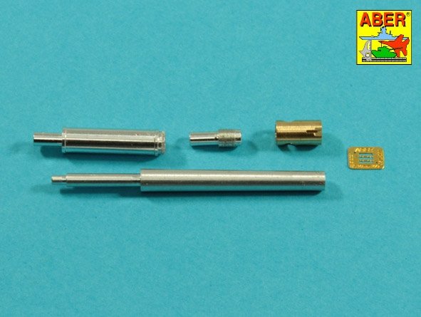 Aber 35L-285 Lufa 90mm M-36 z cylindrycznym hamulcem do amerykanskiego czołgu M47 Patton z pokrowcem na jarzmo 1/35 – Bild 3