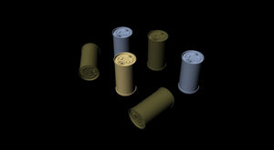 Panzer Art RE35-599 Baril de 50 l d&amp;#39;essence/d&amp;#39;huile de la Seconde Guerre mondiale (12 pièces) 1/35 – image 2