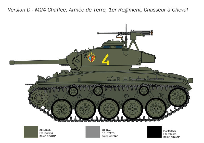 Italeri 6761 M24 CHAFFEE 1/35 – image 6
