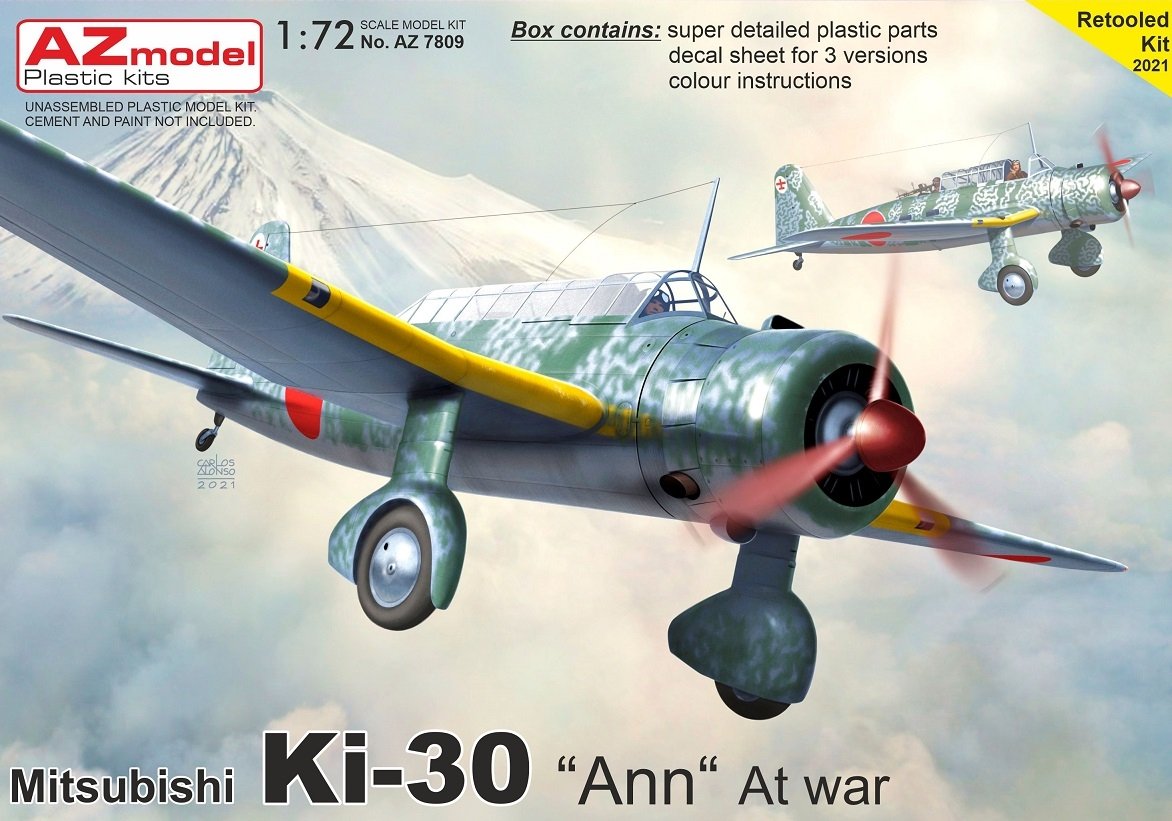 AZ Model AZ7809 Ki-30 Ann „At war“ 1/72