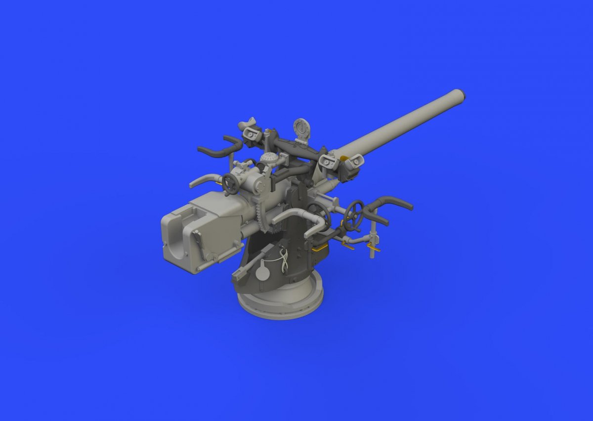 Eduard 648327 German Submarine 8,8cm gun TRUMPETER 1/48 – Bild 4