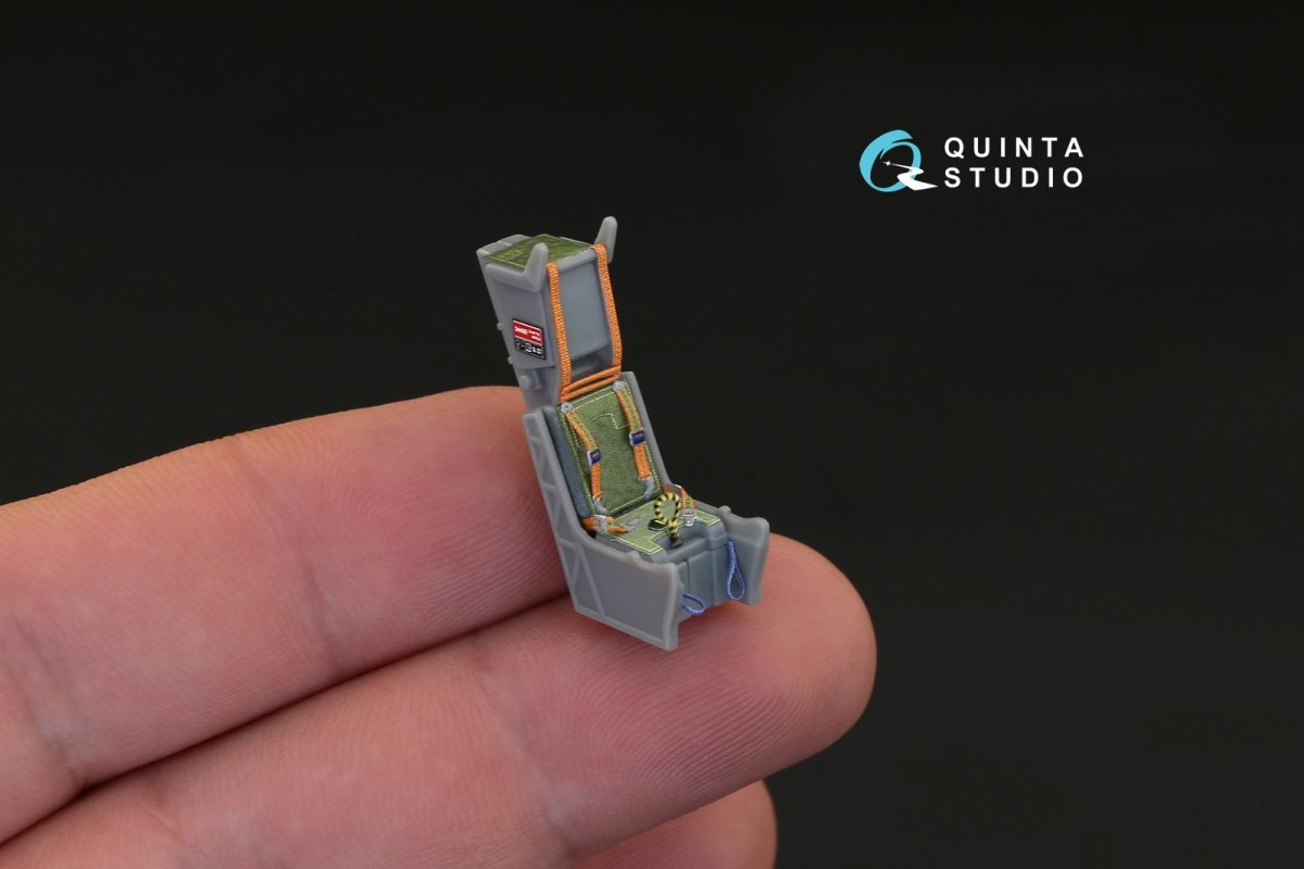Quinta Studio QD48101 EMB-314 Super Tucano 3D-Printed &amp;amp; coloured Interior on decal paper (for HobbyBoss kit) 1/48 – imagen 11