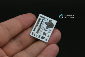 Quinta Studio QD+72190 AH-1W 3D-Printed &amp; coloured Interior on decal paper (Dream Model) 1/72