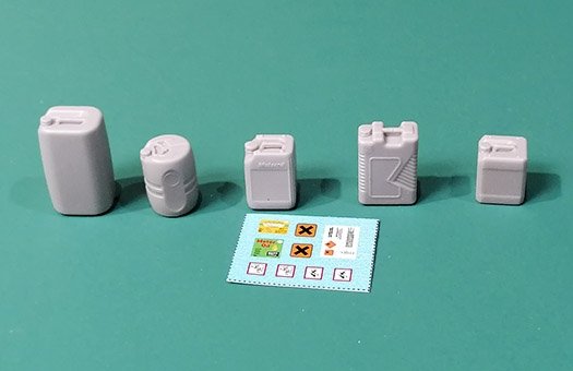 Eureka XXL E-066 Chemical Storage Containers #1 1/35