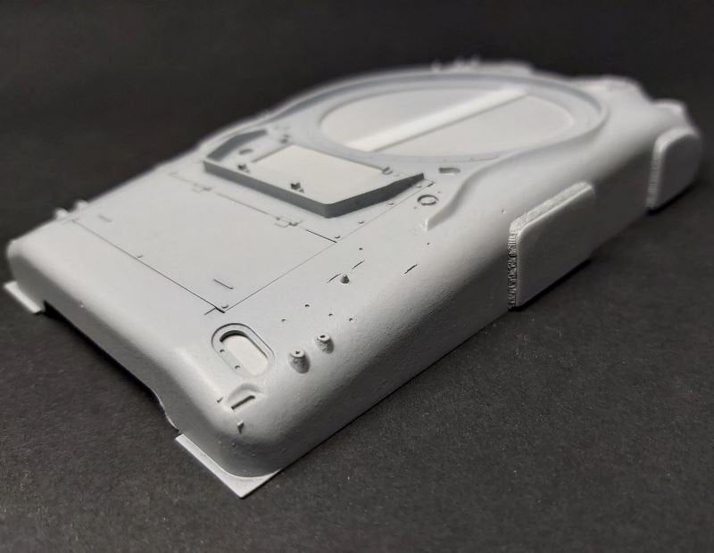 Panzer Art RE35-650 Coque de M4A1 (rangement à sec) avec blindage additionnel moulé 1/35 – image 3