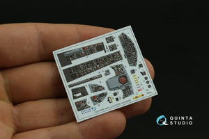 Quinta Studio QD32141 F-104G 3D-Printed &amp;amp; coloured Interior on decal paper (Italeri) 1/32 – Bild 8