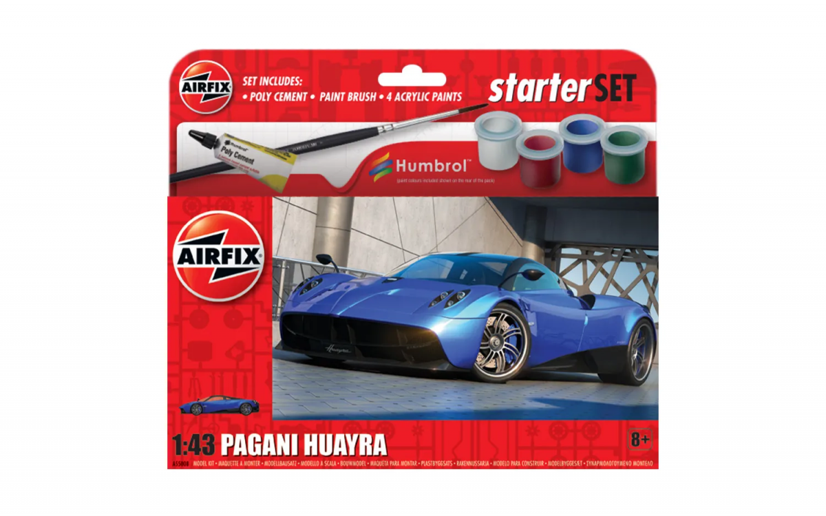 Airfix 55008 Starter Set Pagani Huayra 1/43