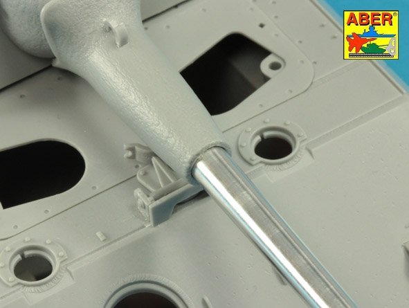 Aber 35L-229 Germ.88 mm Kw.K. 43 L/91 Barrel for Panther II 1/35 – immagine 6