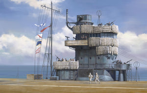 Border Model BSF-001 Akagi Bridge W/Flight Deck and Nakajima B5N2 Kate Combo 1/35 – immagine 2