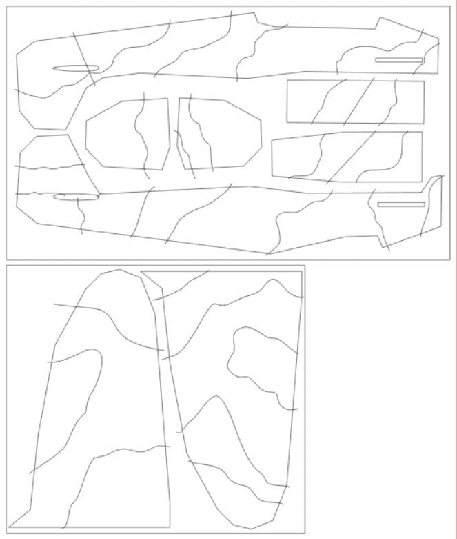 Omask 44004 Spitfire Mk.I camouflage surfaces camo F (for Eduard 11143) 1/48