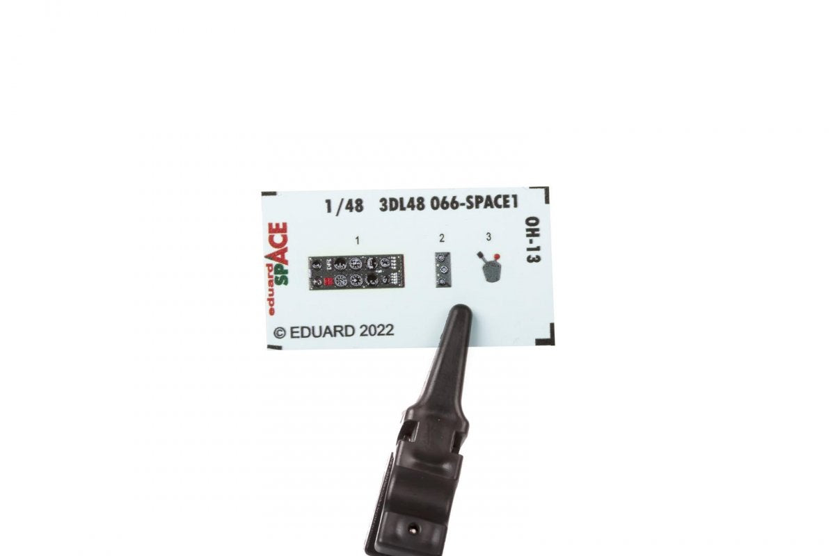 Eduard 3DL48066 OH-13 SPACE ITALERI 1/48 – immagine 2