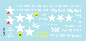 Star Decals 35-C1156 M4A3E8 &amp;#39;Easy Eight&amp;#39; Sherman 1/35 – imagen 2