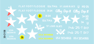 Star Decals 35-C1156 M4A3E8 &amp;#39;Easy Eight&amp;#39; Sherman 1/35 – imagen 2