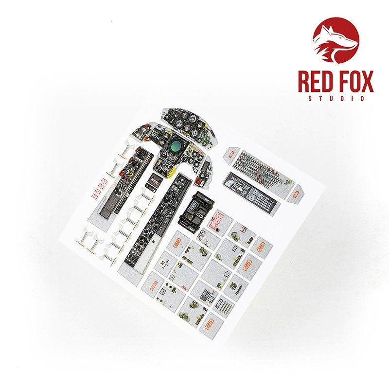 Red Fox Studio QS-32123 F-104C Starfighter (for Italeri kit) 1/32 – zdjęcie 6