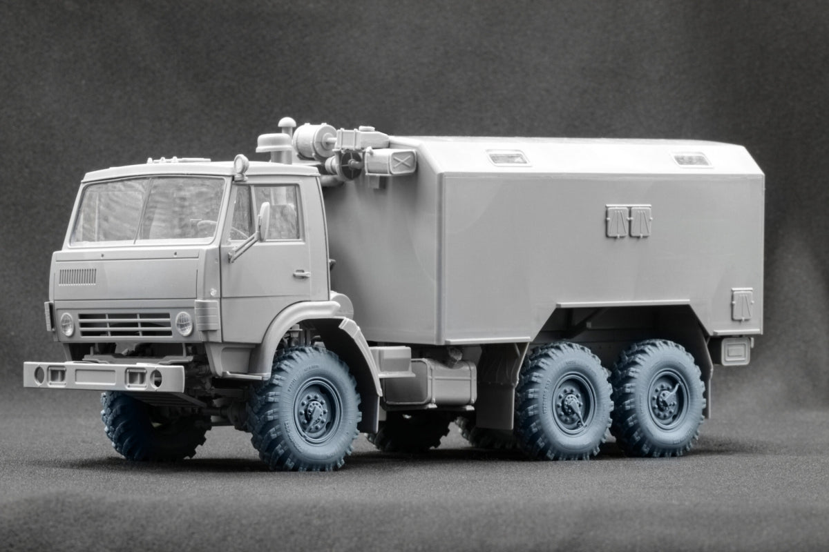 ScaleX WM 35008S Kamaz 4310 Sagged wheel set (for ICM) 1/35