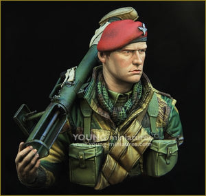 Young Miniatures YM1871 British Airborne WWII with PIAT 1/10 – immagine 8