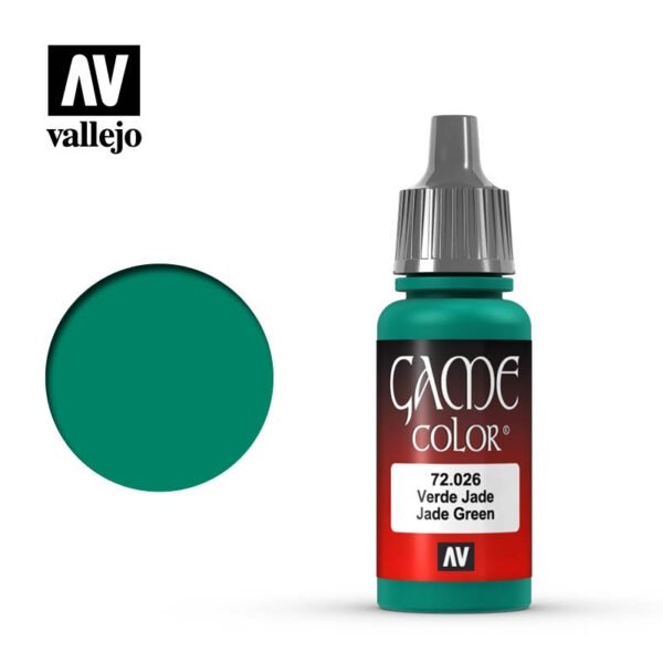 Vallejo 72026 Game Color - Vert Jade 18 ml