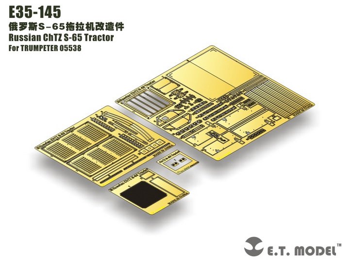 E.T. Model E35-145 Russian ChTZ S-65 Tractor (For TRUMPETER 5538) 1/35