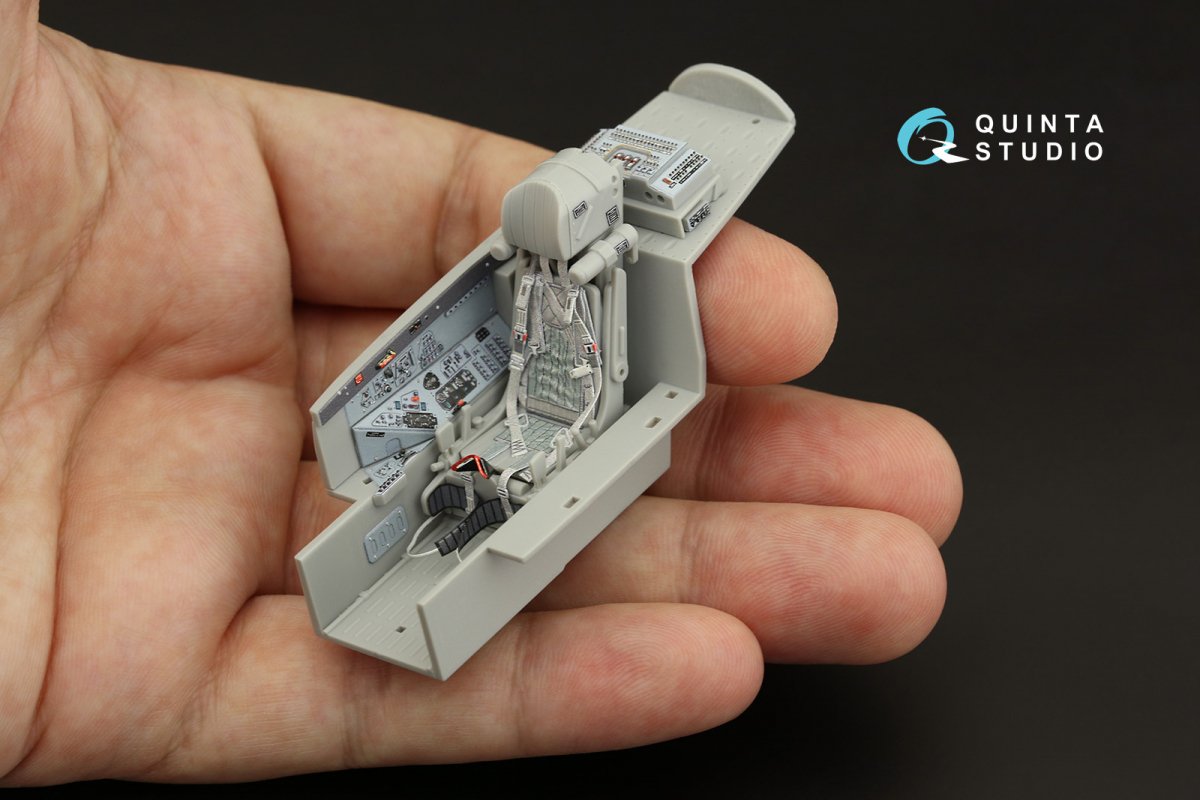Quinta Studio QD32142 MiG-29 9-13 Fulcrum C 3D-Printed &amp;amp; coloured Interior on decal paper (Trumpeter) 1/32 – zdjęcie 5