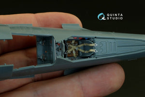 Quinta Studio QD48080 FW 190A-4 3D-Printed &amp;amp; coloured Interior on decal paper (for Eduard kit) 1/48 – immagine 7