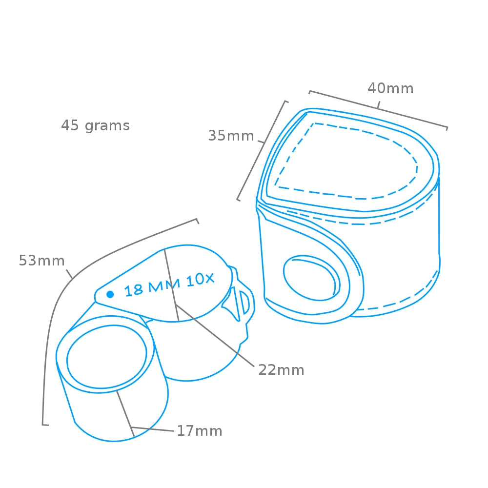 Modelcraft POP1490-B Double Lens Jewellers Loupe – Bild 2