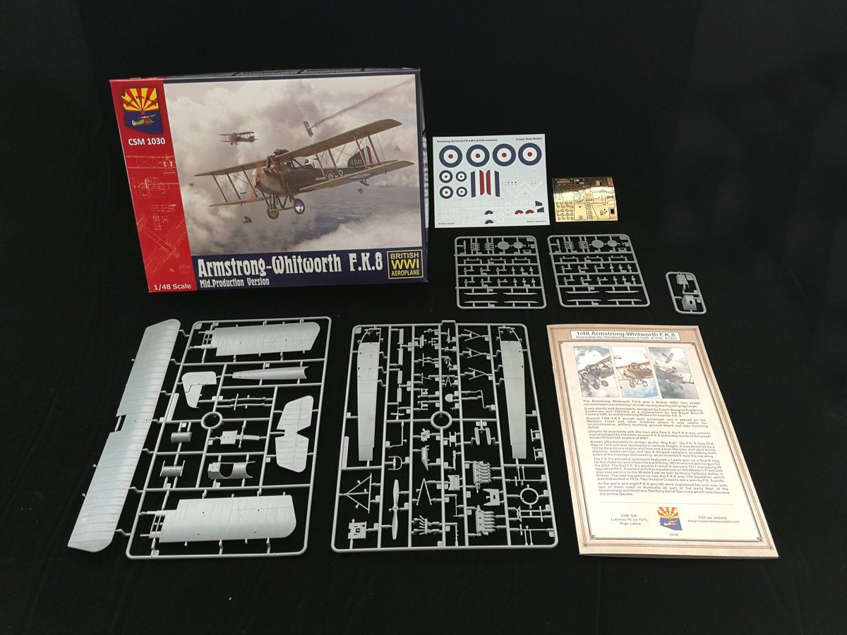 Copper State Models K1029 Armstrong-Whitworth FK8 Early version 1/48