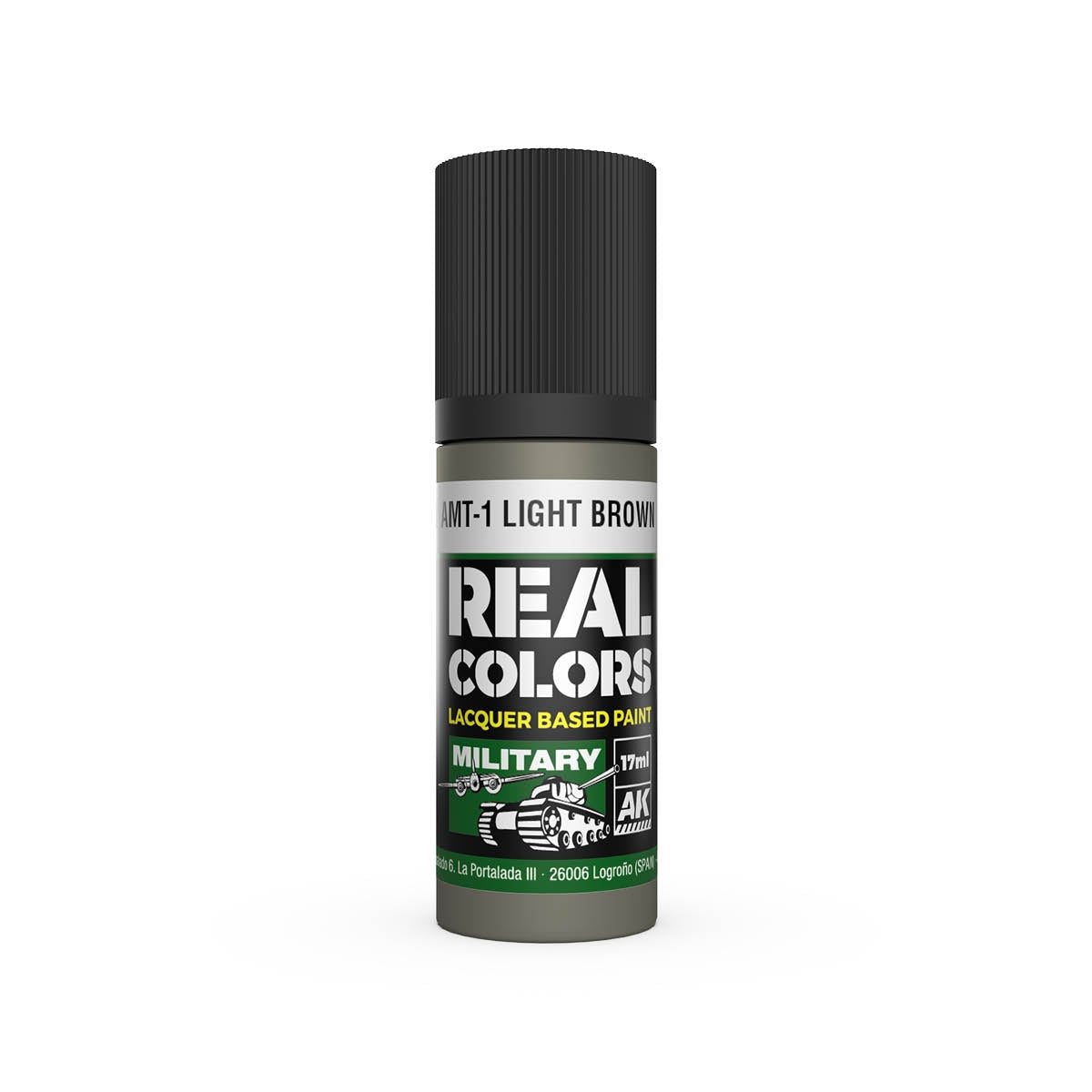 AK Interactive RC974 AMT-1 Brun clair 17 ml – image 2