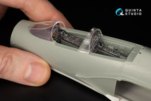 Quinta Studio QDS+48486 F-4N Phantom II 3D-Printed &amp;amp; coloured Interior on decal paper (Academy) (Small version) (with 3D-printed resin parts) 1/48 – immagine 14